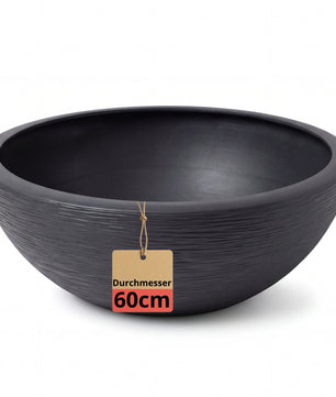 XL Pflanzschale 59cm x21cm DXH ideal auch als Brunnenschale