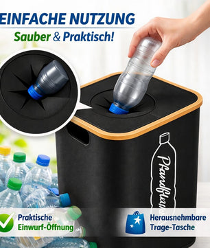 Pfandflaschen Sammelbehälter 100L – Pfandflaschen Behälter Pfandsammler für Zuhause 6
