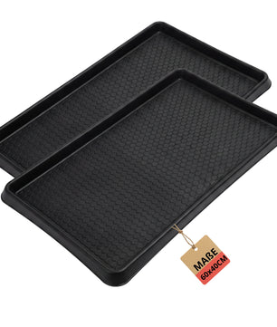 2 Stück Premium Schuhabtropfschale 60x40cm extra robust Made in Europa