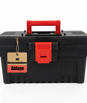 Werkzeugkoffer Leer 32cm Lang mit Herausnehmbarer Ablage