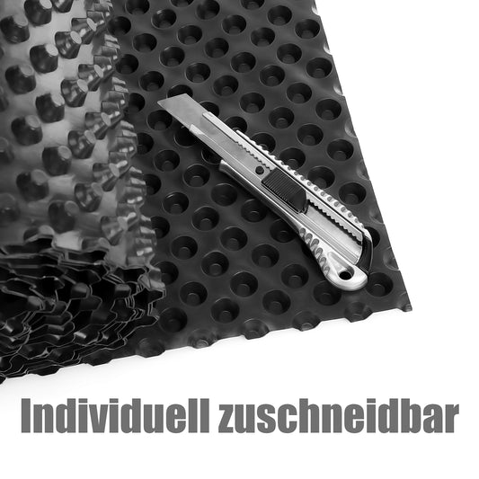 Premium Noppenfolie 1x20m Nässeschutz für Hochbeete und Mauern – Noppenbahn extrem reißfest & Made in Europe image 1