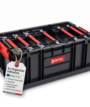 Qbrick System TWO Box 200 inklusive 6 Organzier