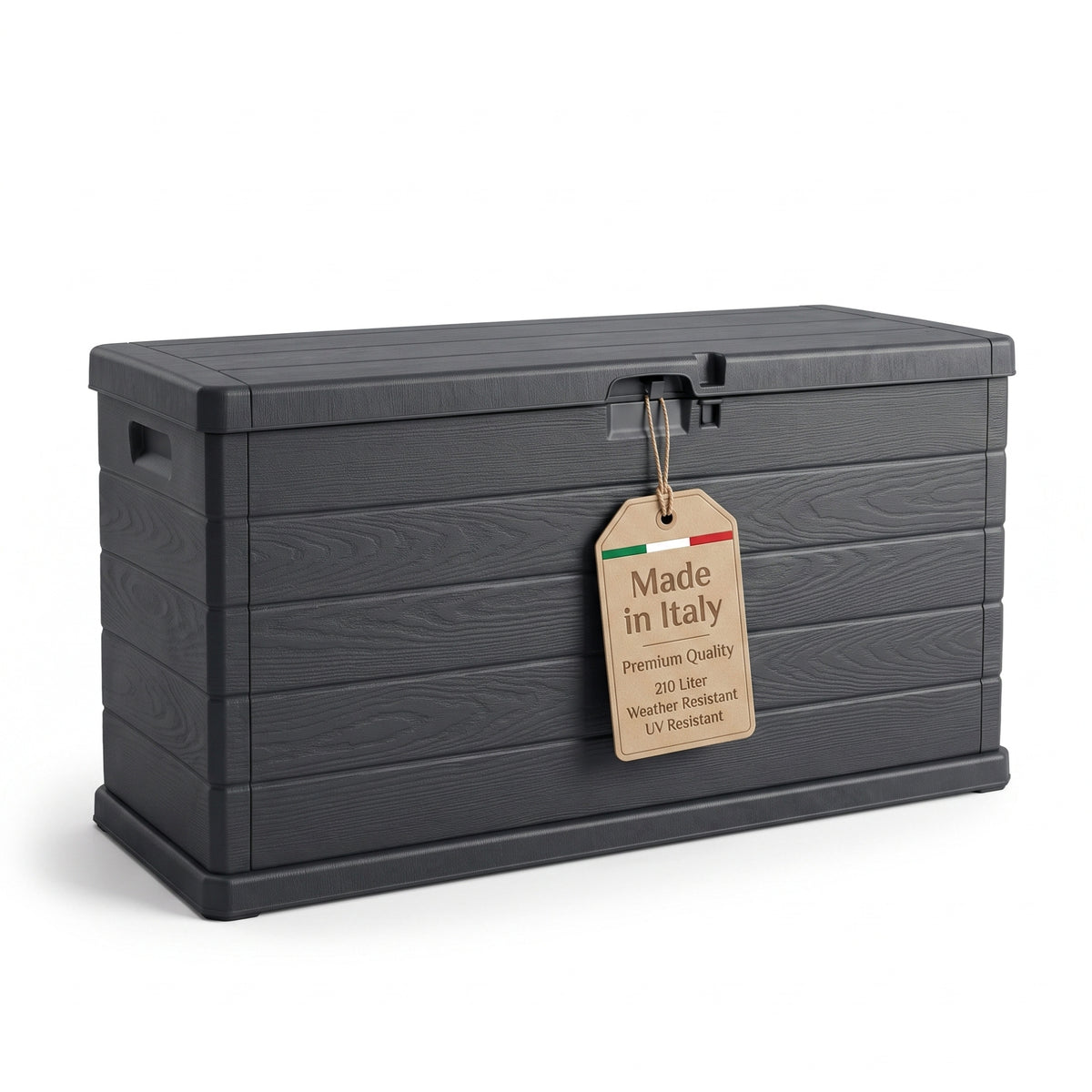 BigDean Kissenbox 210 Liter extra schmal für kleinere Balkone image 1