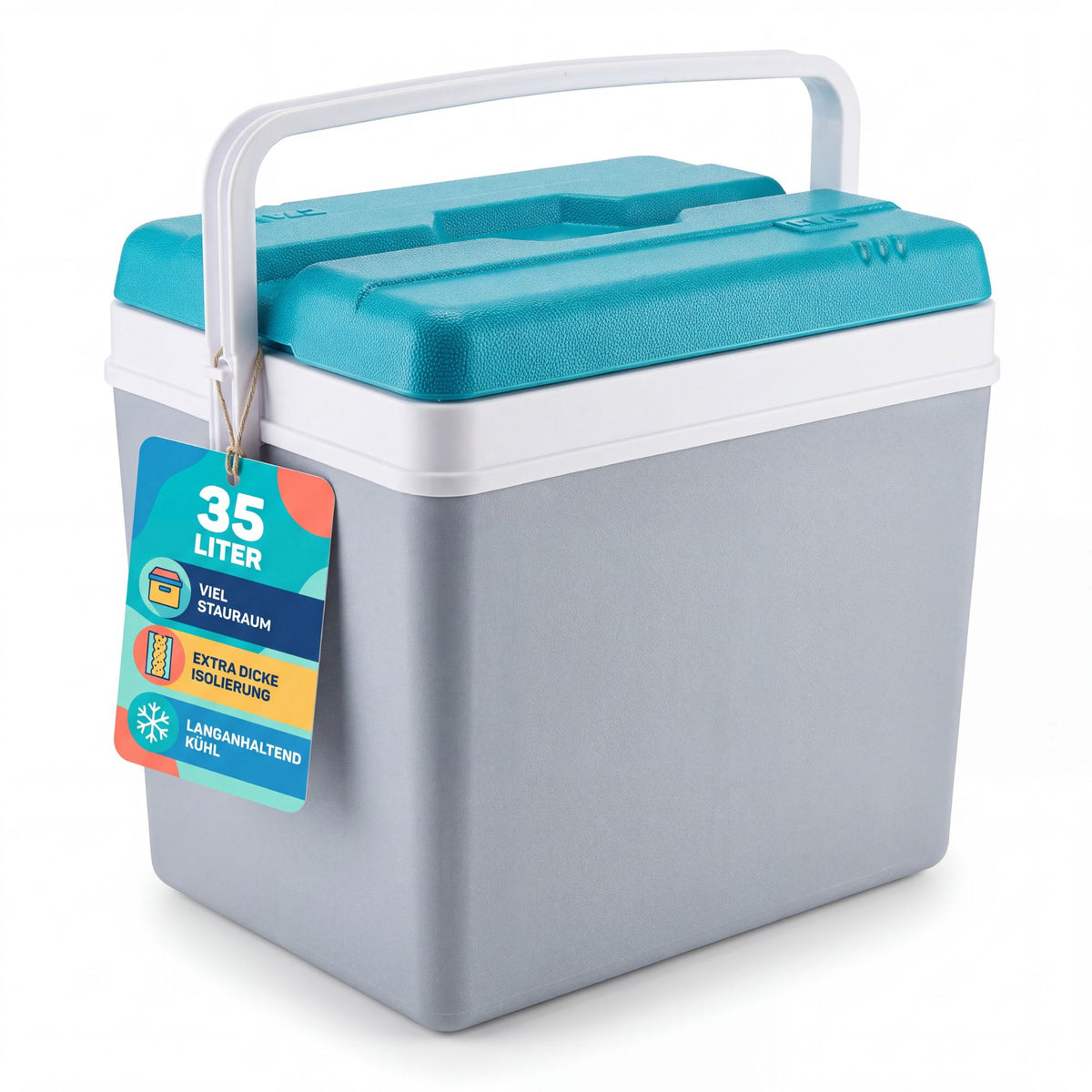 Kühlbox 35L Isolierbox Kühltasche Camping Thermobox image 1