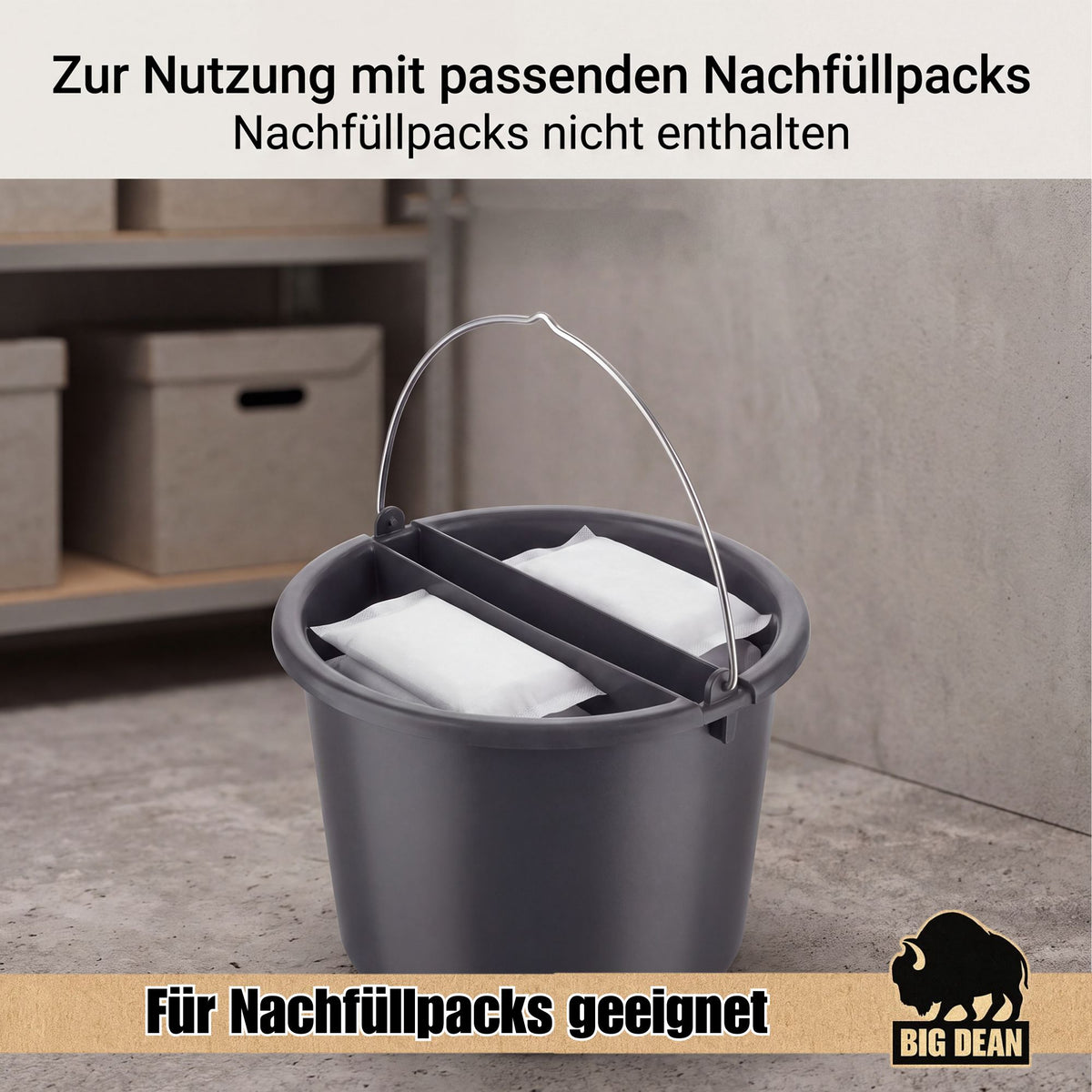 XXL Luftentfeuchter 10 Liter für Garage Boot Keller image 2