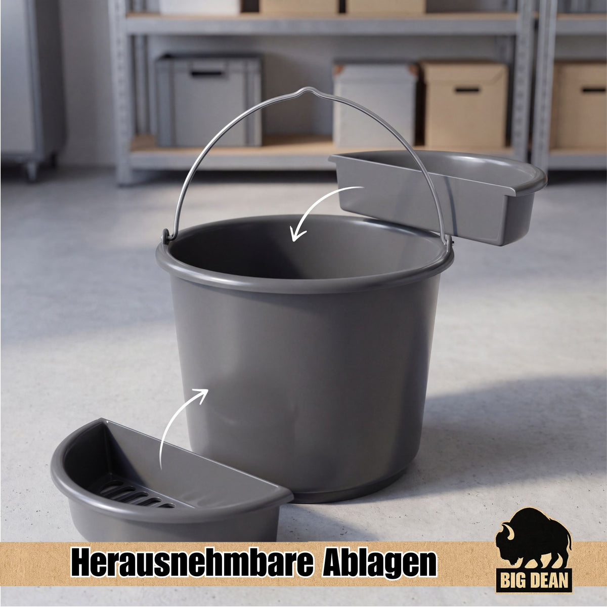 XXL Luftentfeuchter 10 Liter für Garage Boot Keller image 4