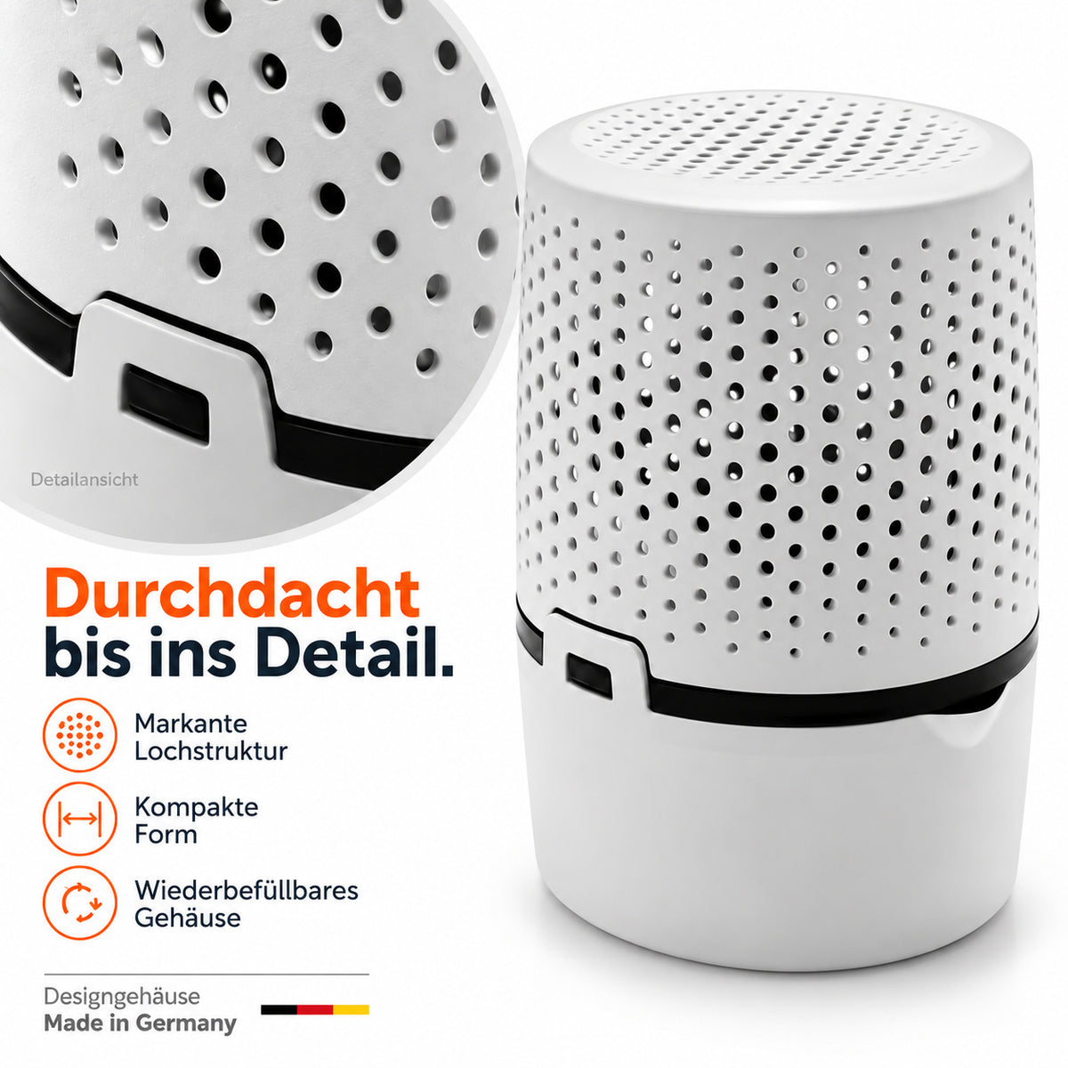 BigDean Luftentfeuchter ohne Strom plus 12 x 400 Gramm Granulat image 6