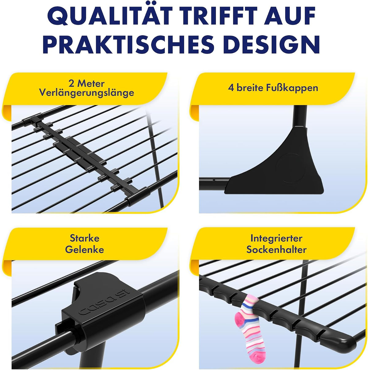 CasaSi® AeroFlex Wäscheständer 20 m image 4