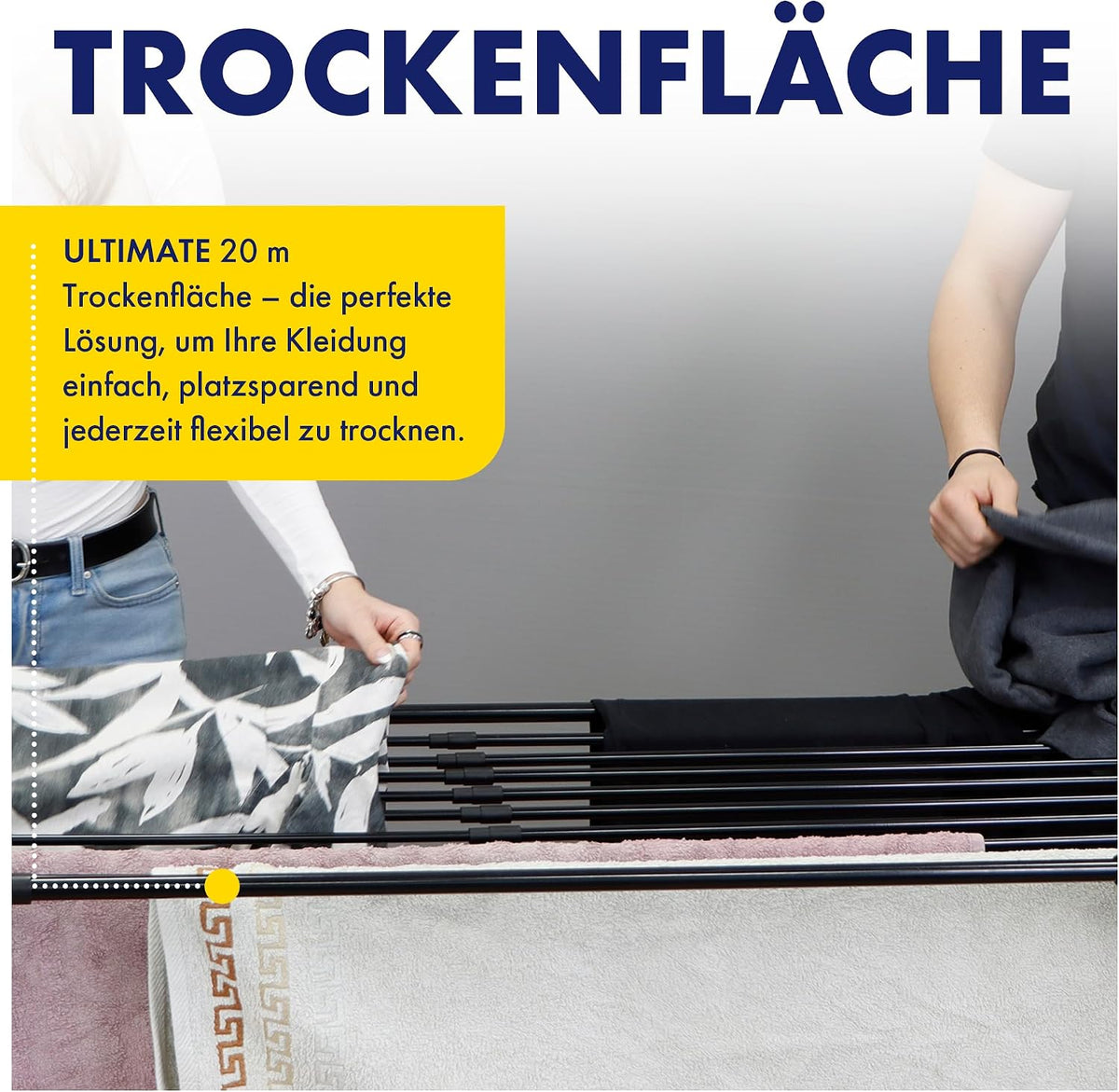 CasaSi® Ultimate Wäscheständer 20 m  image 3
