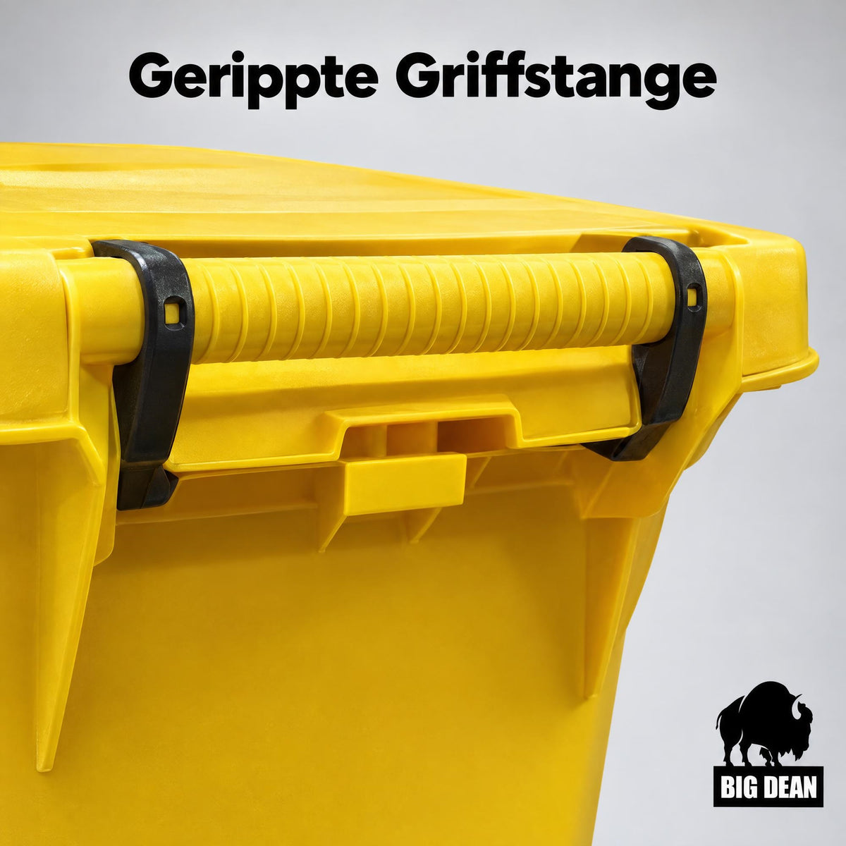 Mülltonne 80 Liter mit Rädern und Beutelhalter image 4