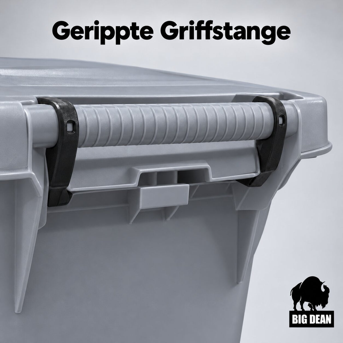 Mülltonne 80 Liter mit Rädern und Beutelhalter image 4