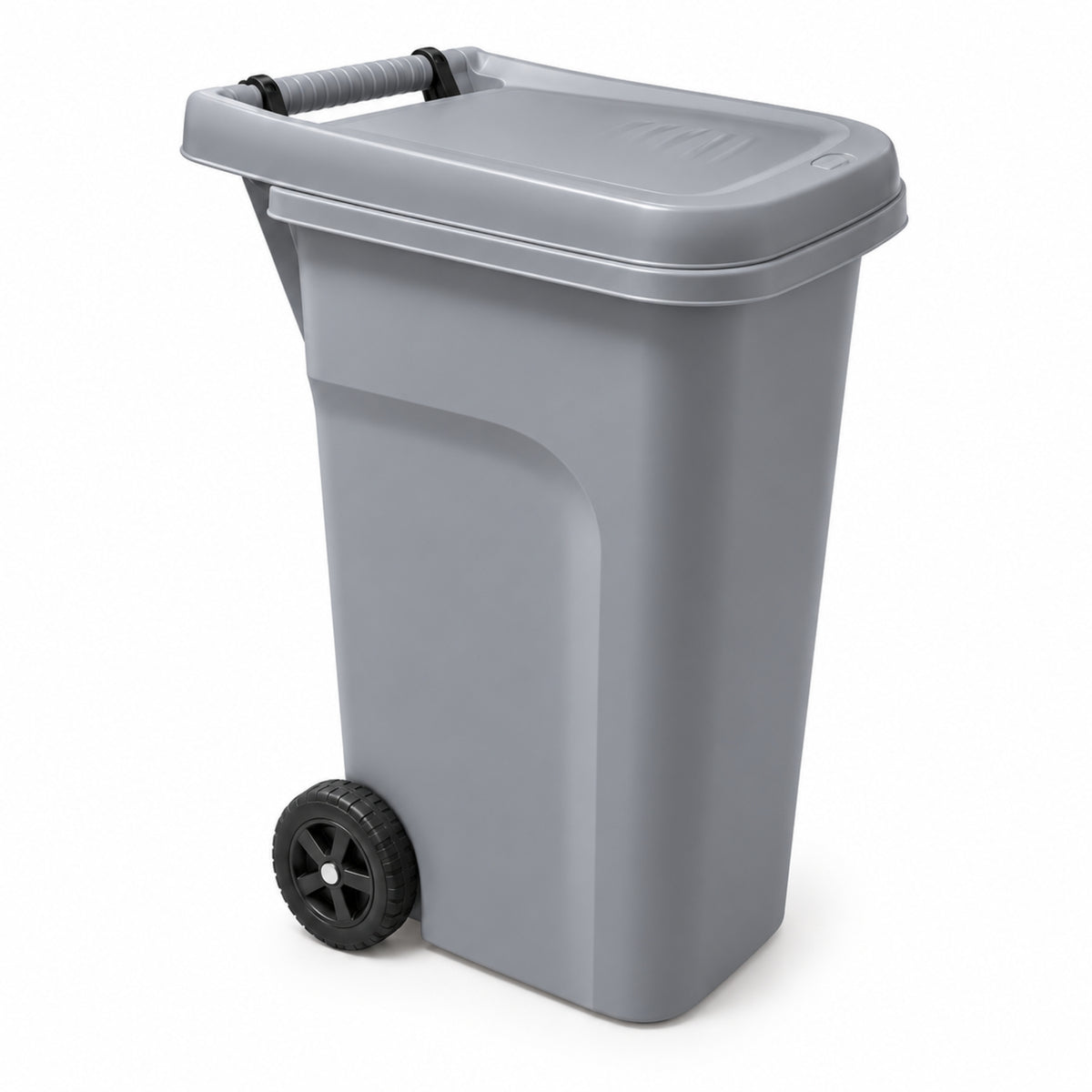 Mülltonne 80 Liter mit Rädern und Beutelhalter image 1