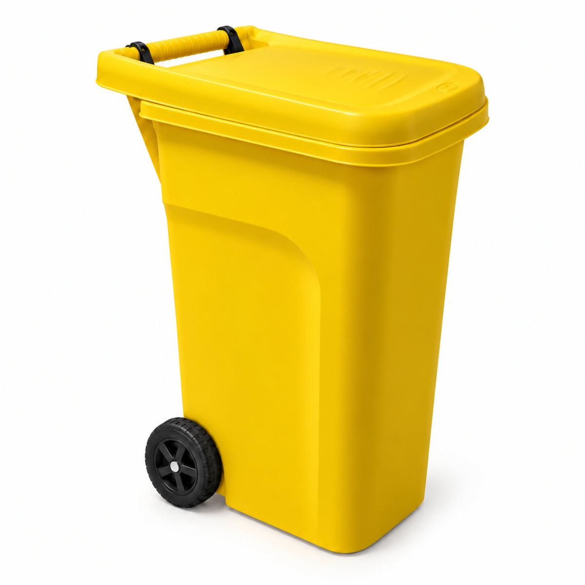 Mülltonne 80 Liter mit Rädern und Beutelhalter image 1